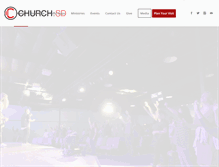 Tablet Screenshot of churchsd.com